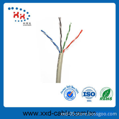 UTP Cat5e Cable, from Reliable LAN Cable Manufacturer with PVC, LSZH, LDPE and Rip Wire JacketNew